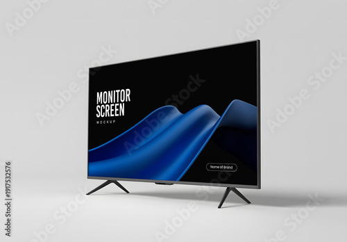 Monitor Screen Mockup