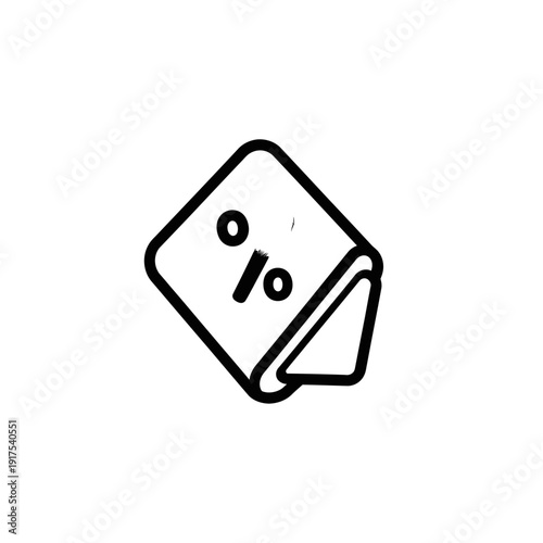 Minimalist Electric Outlet Illustration for Modern Power and Connectivity Concepts