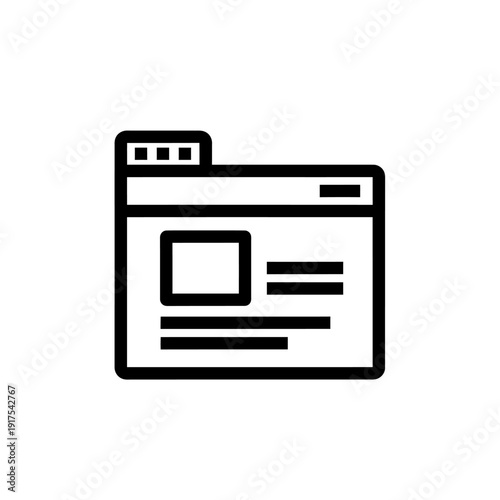 Free Download Minimalist Web Browser Icon Representation for Digital Interface Design - GFXLoad