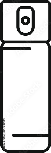 Spray can representing hygiene, graffiti, or household cleaning products