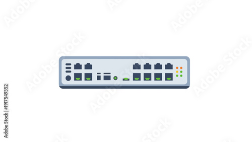 Network Switch Device with Multiple Ports.