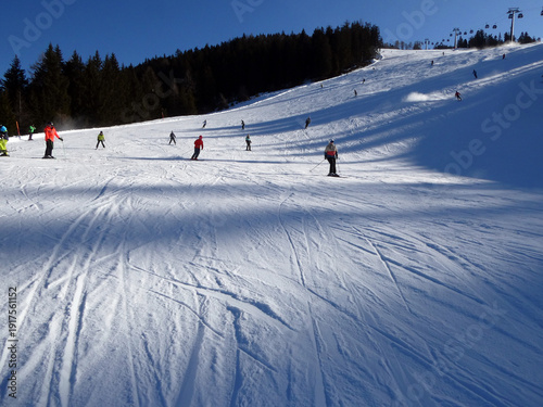 Grießenkareckabfahrt in Richtung Wagrein