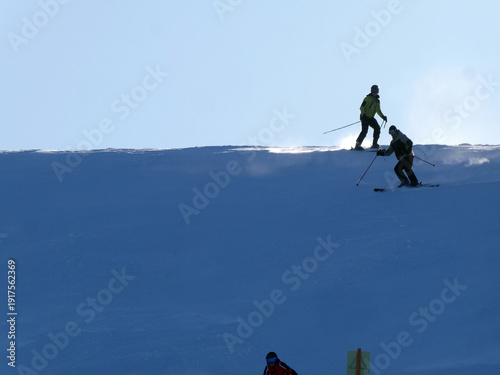 Grießenkareckabfahrt in Richtung Flachau