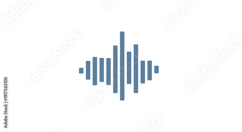 Equalizer Sound Wave Audio Signal Bars.
