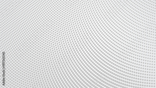 Grey halftone dot abstract background with modern gradient texture for stylish wallpaper design