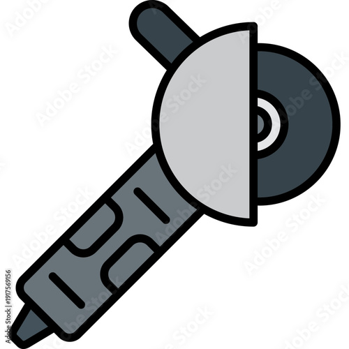 Angle Grinder Icon