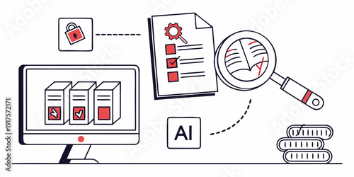 Ai technology analyzing and processing digital documents for data extraction and verification