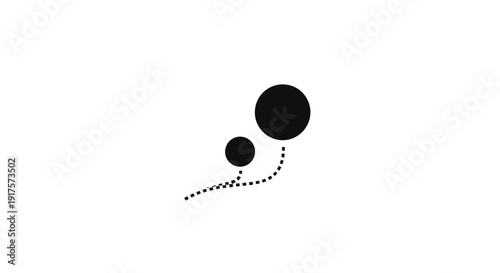 Black balloons floating in the air.