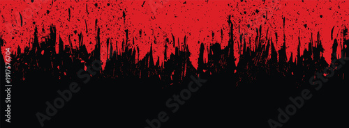abstract red paint spill empty background blood splash