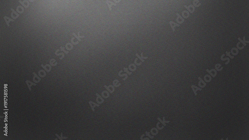 Black grainy monochrome gradient background with dark gray and white abstract noise texture, modern banner, header and backdrop layout design