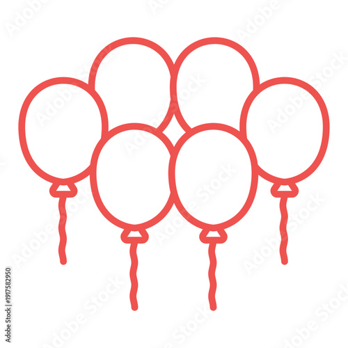 Balloons Icon