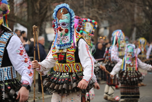 Kyustendil, Bulgaria - February 7, 2026: Third Masquerade Festival 