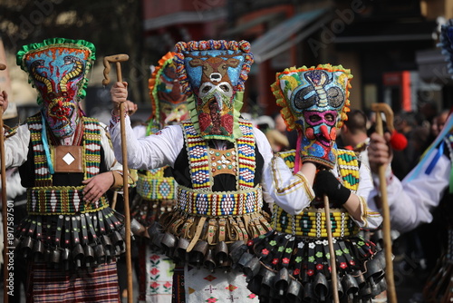Kyustendil, Bulgaria - February 7, 2026: Third Masquerade Festival 
