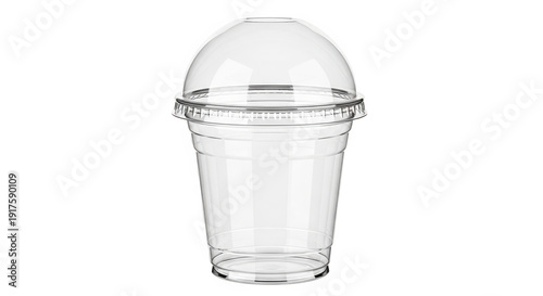 Wallpaper Mural A modern glass vase with a unique design and a metal rim Torontodigital.ca