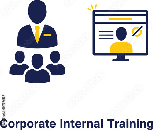 Social network concept icon showing connected people symbols representing teamwork and online community communication