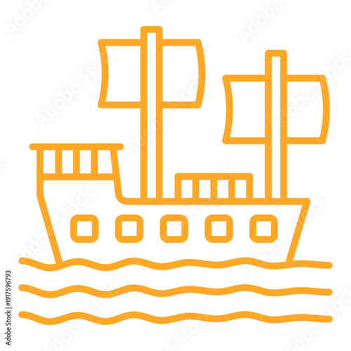 Sailing boat Icon