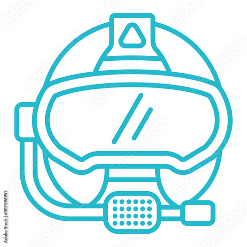 Diving helmet Icon