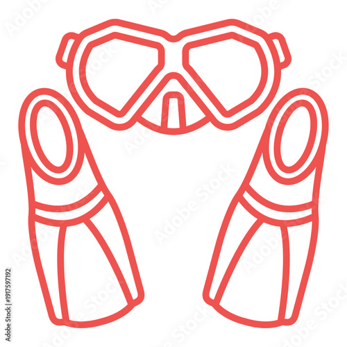 Swimming equipments Icon