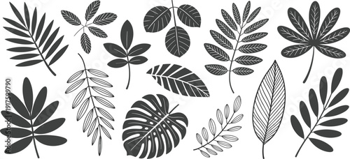 Black animal silhouettes with farm livestock, wild cats, flying birds and bats, lily flower illustrations, and lavender meadow border design,