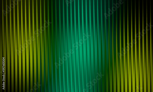 Canvas Print Abstract gradient stripes transitioning from yellow to green for creative design