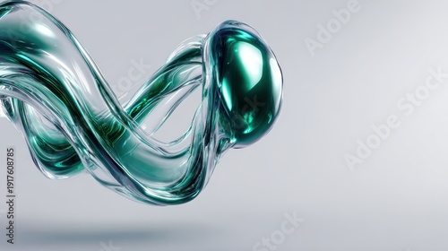 Abstract Liquid Flow - Elegant Wave Motion