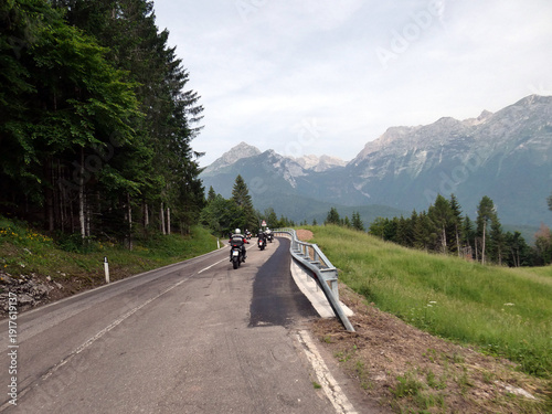 Straße bei Fai della Paganelle