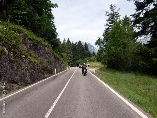 Straße bei Fai della Paganelle