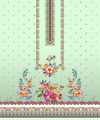 Digial 3piece design for female 