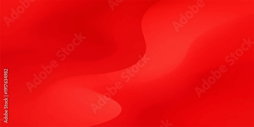 Flowing red silk and satin fabric creates a soft wavy texture with smooth light curves in this elegant cloth backdrop illustration for a decorative textile pattern wallpaper design