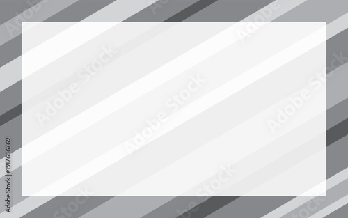 斜めストライプと白地文字スペースの抽象背景素材