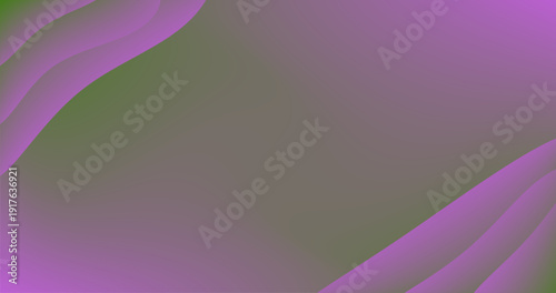 Fluid Mesh on Copy Space on Background in Pink Green Gradient Design