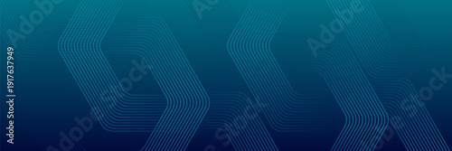 Modern digital technology background design with hexagons. Futuristic technology hexagonal abstract mesh concept. Geometric stripe line art design for poster, brochure, cover, banner, website, header.