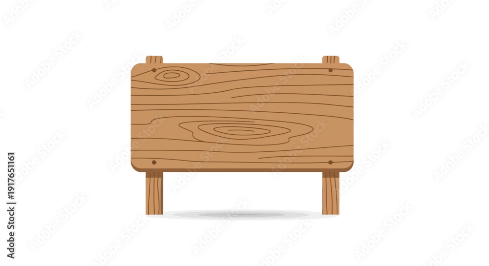 Fototapeta premium Wooden Bench Furniture Piece.