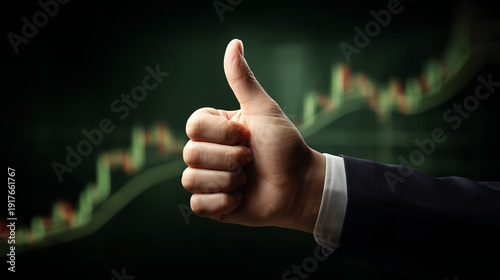 Market Outlook: A man's han...