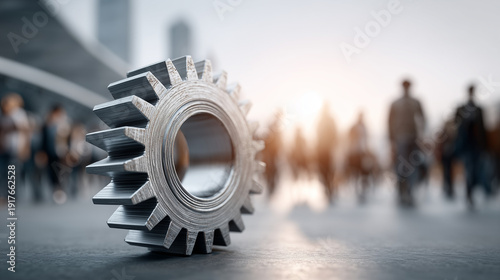 Industrial Gear in Urban La...