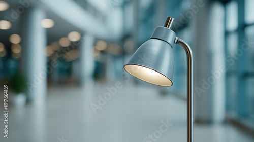 Lamp Illuminates Modern Int...