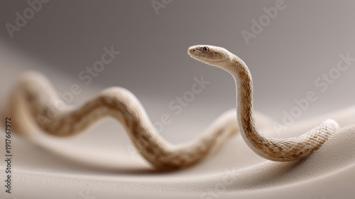 Serpentine Serenity: An ele...