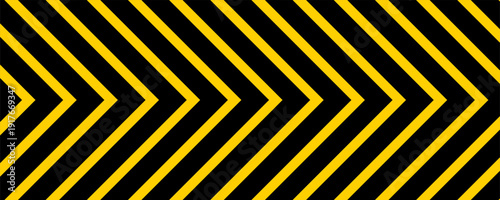 Warning yellow black diagonal stripes line. Safety stripe warning caution hazard danger road vector sign symbol.