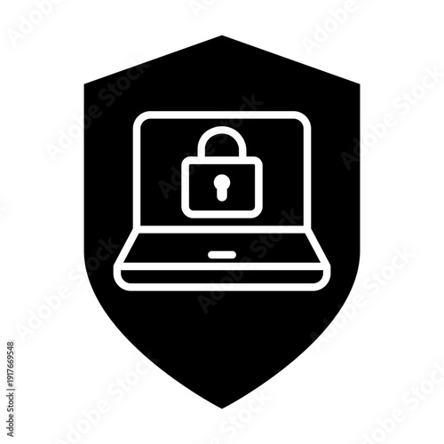 Firewall vector icon. Cybersecurity Illustration sign. Computer antivirus symbol. Data protection logo.