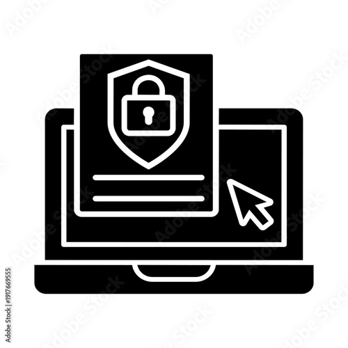 Firewall vector icon. Cybersecurity Illustration sign. Computer antivirus symbol. Data protection logo.