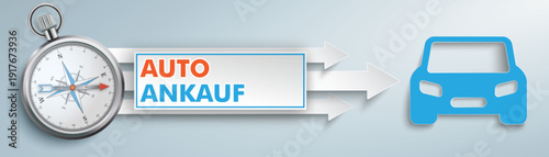 Autoankauf Kompass Banner