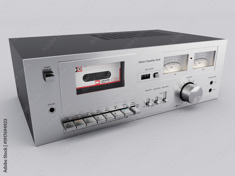 Fototapeta premium Lecteur cassettes vintage