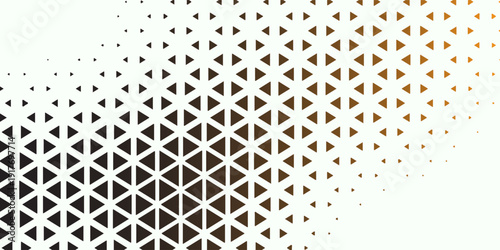 Abstract black triangle geometric pattern background on white background. Halftone triangles pattern. Abstract geometric gradient background. vector Eps 10