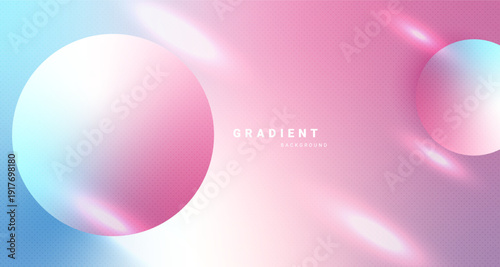 oft pastel gradient background with smooth circular shapes
