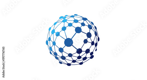 Molecular Structure of a Spherical Compound.