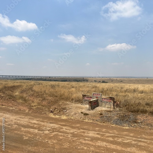 Signposts in Nairobi NP
