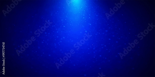 Oceanic Depth: A serene gradient of deep blue evokes the enigmatic depths of the ocean, with ethereal particles gently dispersed, creating a captivating visual symphony.