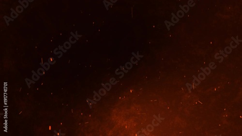 4k stock. Realistic fire spark particle smoke overlay cinematic visual effect motion graphic abstract suitable for dramatic background, intense scenes, or atmospheric visual effects.
