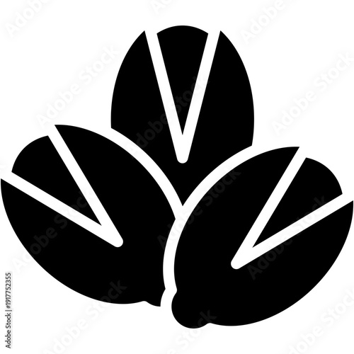 Pistachio Healthy Snack Food and Restaurant Vector Illustration