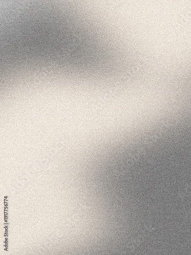 Abstract Grainy Metallic Silver and Beige Gradient Texture Background